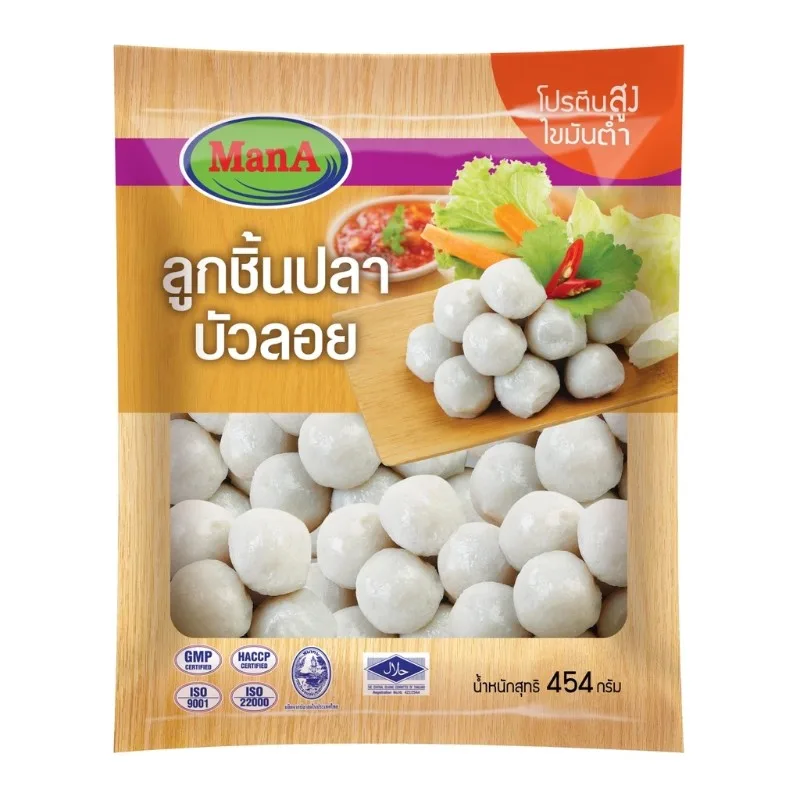 ลูกชิ้นปลาบัวลอยManA
